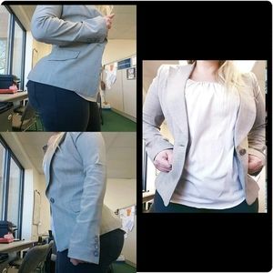 grey blazer